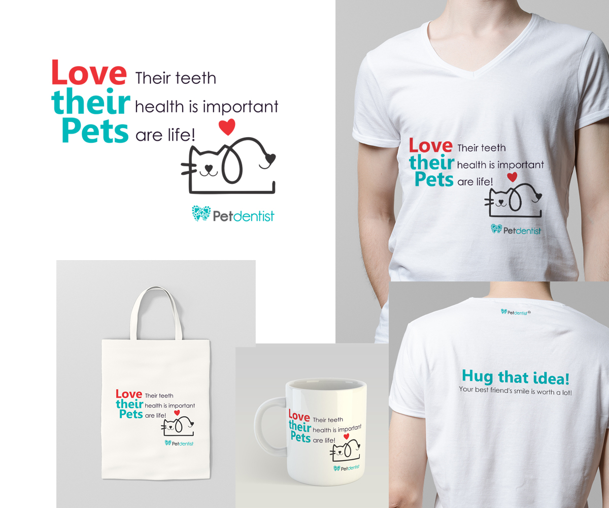 T-shirt Design by Lums Designer for Petdentist | Design #24409553