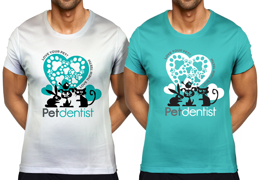 Diseño de Camiseta por juanjoseolivieri para Petdentist | Diseño #24388197