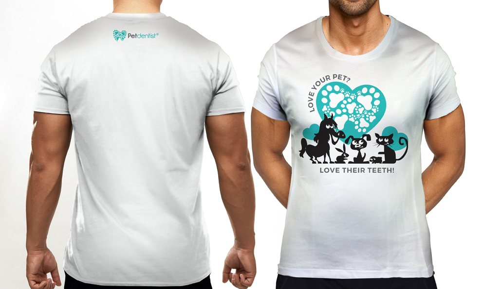 Diseño de Camiseta por juanjoseolivieri para Petdentist | Diseño #24395924