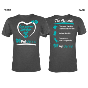 T-shirt Design by 75-R-P-Z for Petdentist | Design: #24380460
