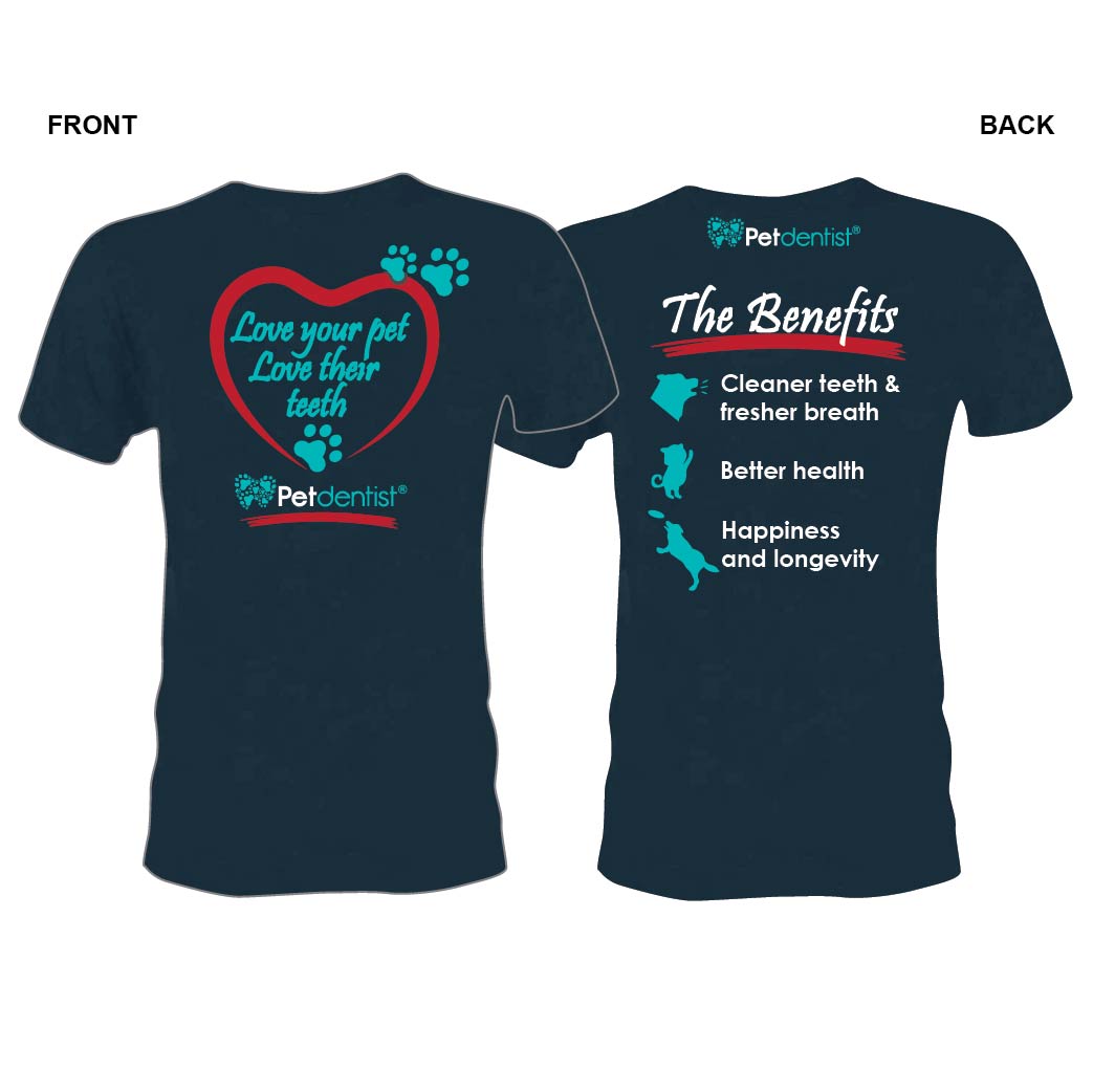 Diseño de Camiseta por 75-R-P-Z para Petdentist | Diseño #24396255