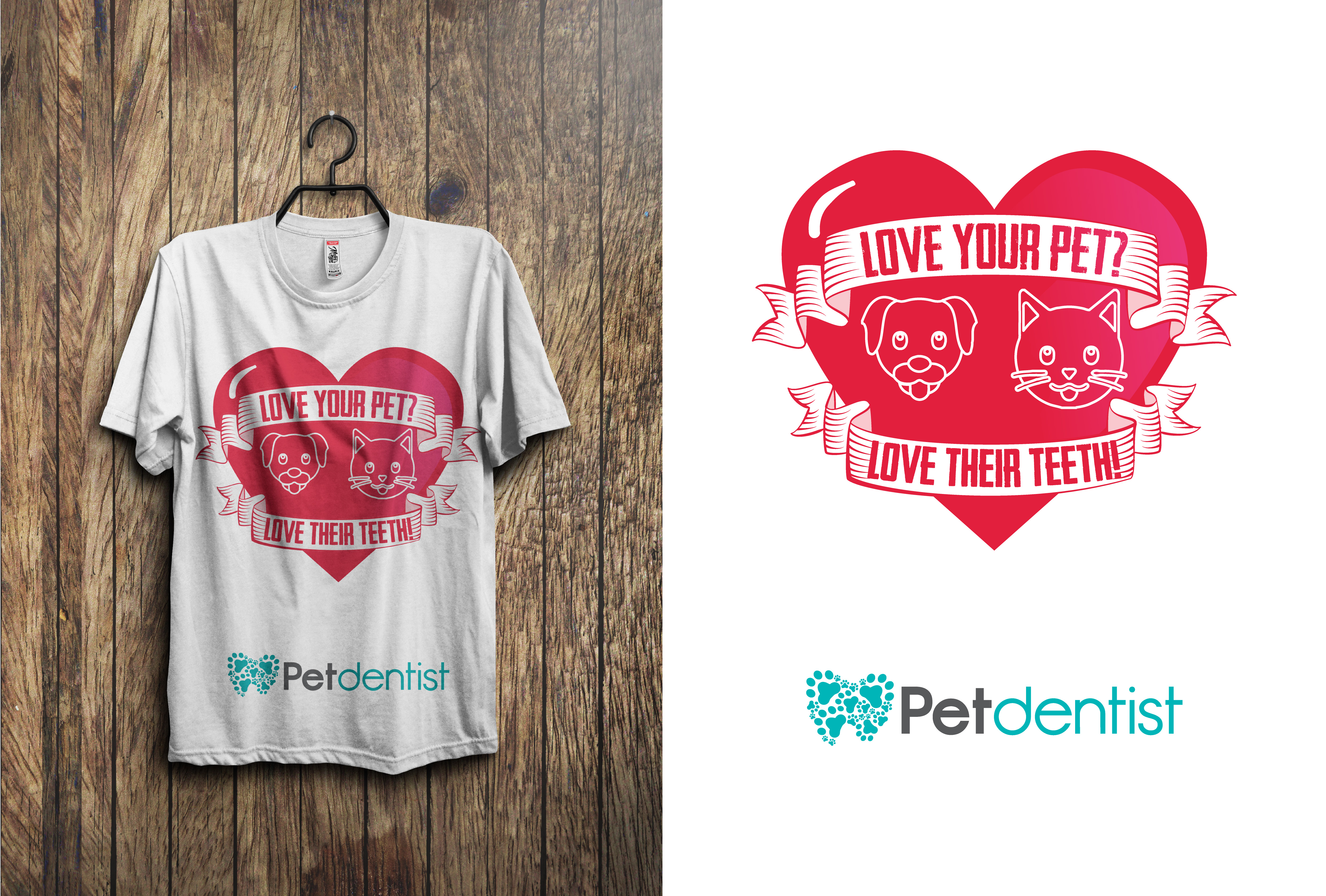 T-shirt Design by Masum Shahariar for Petdentist | Design #24354379