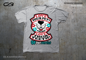 Diseño de Camiseta por Col 3 para Petdentist | Diseño: #24398329