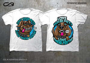 Diseño de Camiseta por Col 3 para Petdentist | Diseño: #24405632