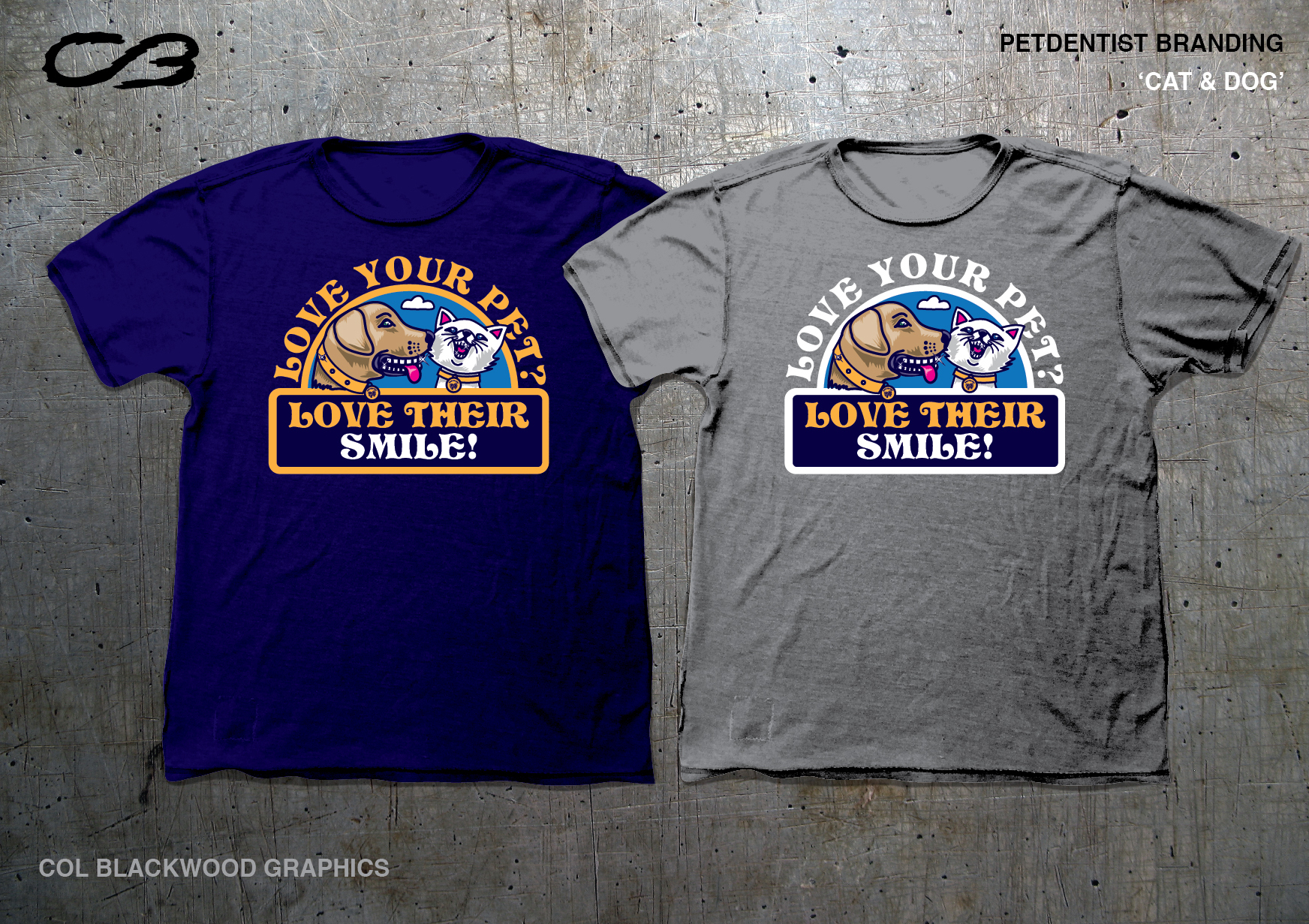 T-Shirt-Design von Col 3 für Petdentist | Design #24458978