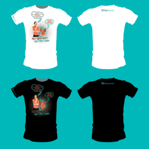 Diseño de Camiseta por Nadz10 para Petdentist | Diseño: #24383516