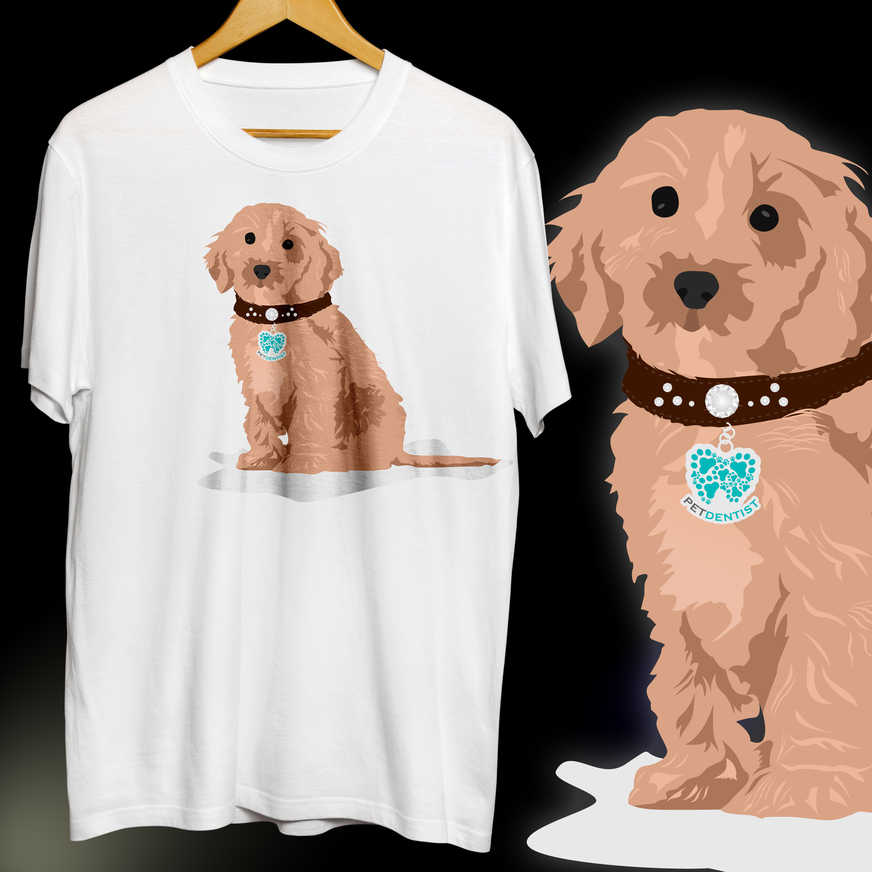 Diseño de Camiseta por Nadz10 para Petdentist | Diseño #24458077