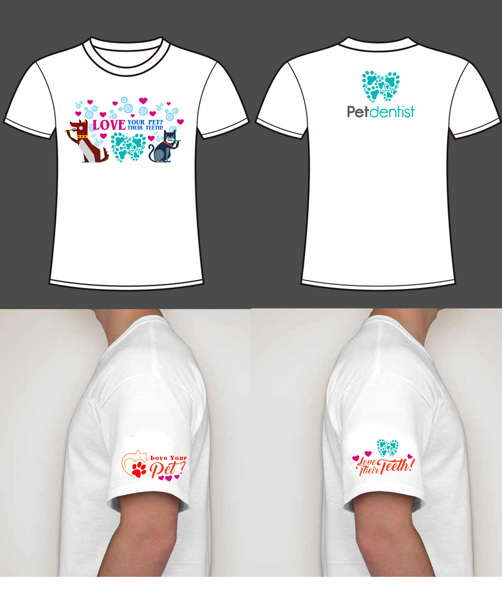 T-shirt Design by jancon 2 for Petdentist | Design #24368739