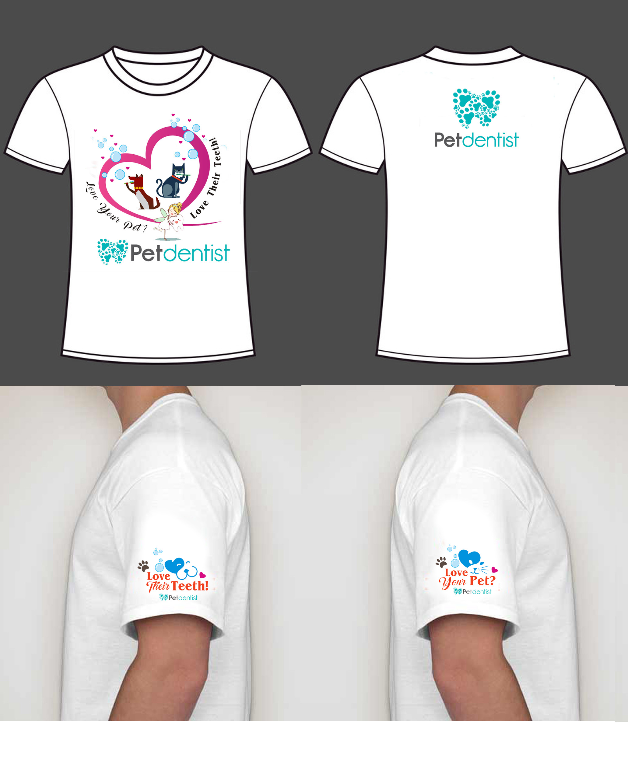 T-shirt Design by jancon 2 for Petdentist | Design #24375348