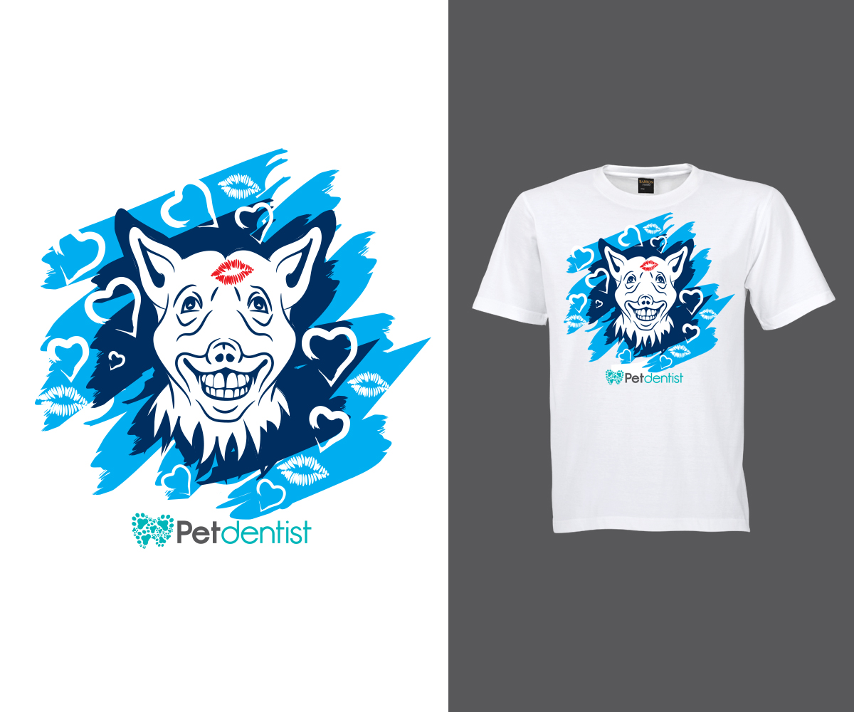 T-shirt Design by Davis 5 for Petdentist | Design #24365269