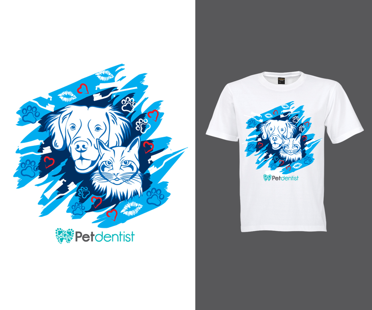 Design de T-shirt par Davis 5 pour Petdentist | Design #24474921