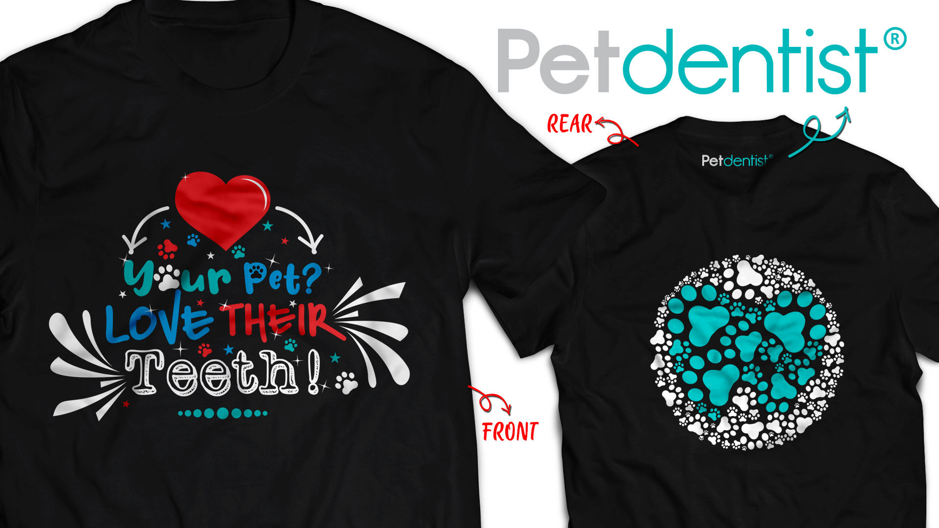 T-shirt Design by Juanitozzz for Petdentist | Design #24454647
