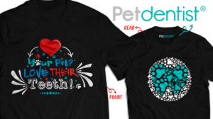 T-shirt Design by Juanitozzz for Petdentist | Design: #24454647