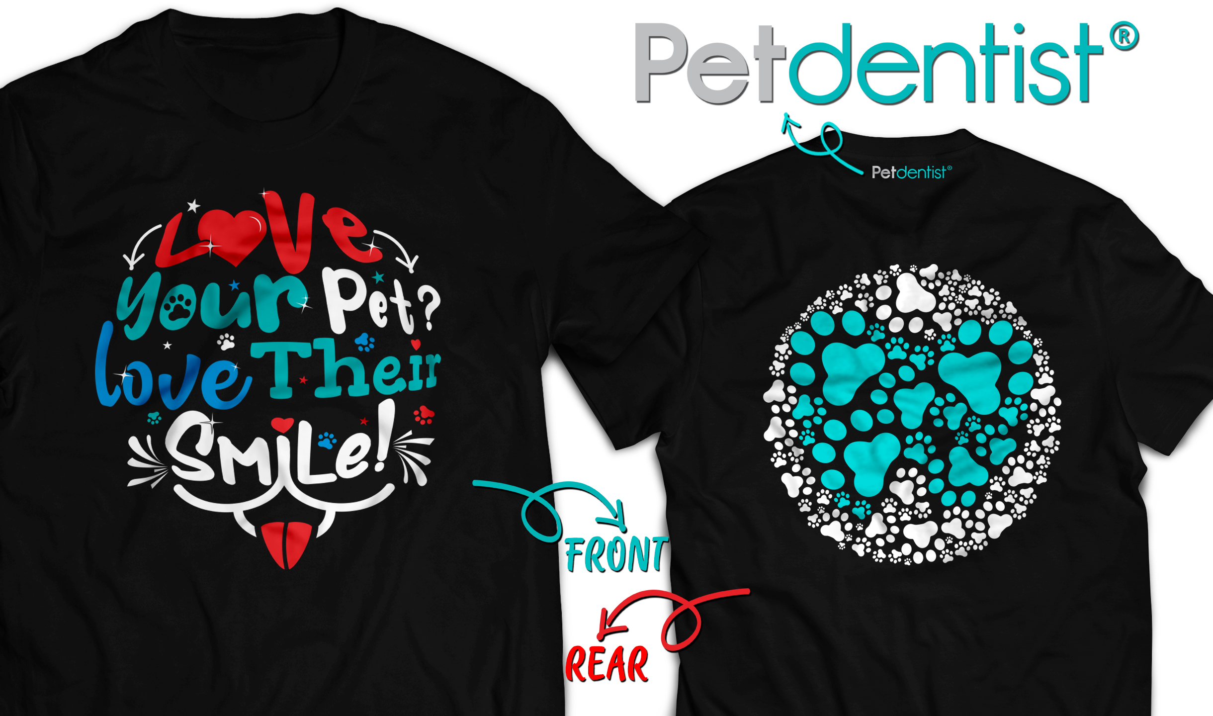 T-shirt Design by Juanitozzz for Petdentist | Design #24462267