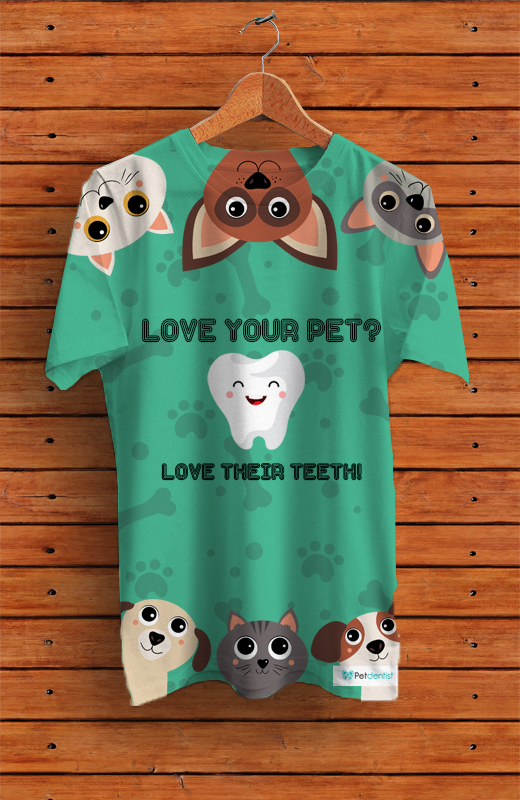 Diseño de Camiseta por Muhammed Niyaz para Petdentist | Diseño #24413421
