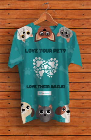 Diseño de Camiseta por Muhammed Niyaz para Petdentist | Diseño: #24414687
