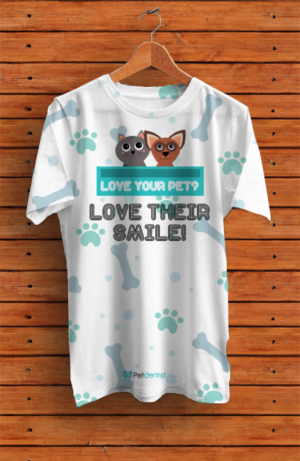 Diseño de Camiseta por Muhammed Niyaz para Petdentist | Diseño: #24414831