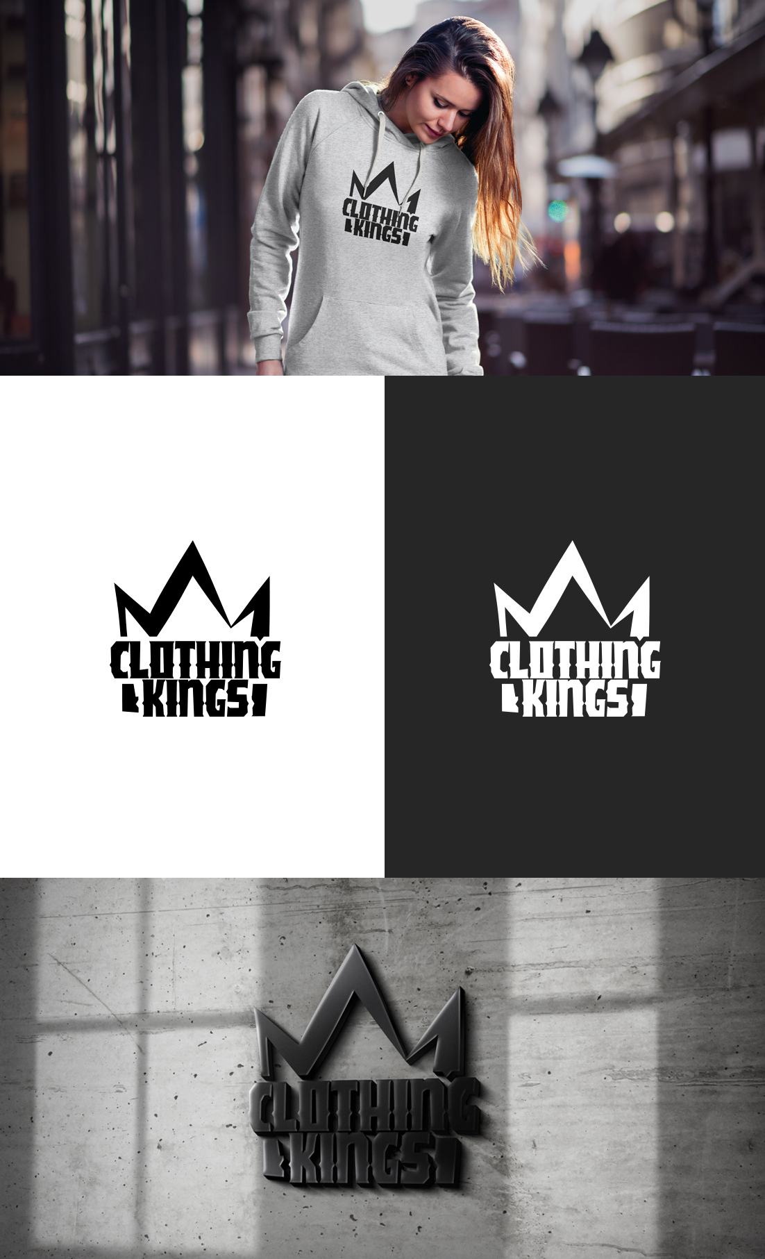 Logo Design by GLDesigns for Clothing Kings  | Design #24351660