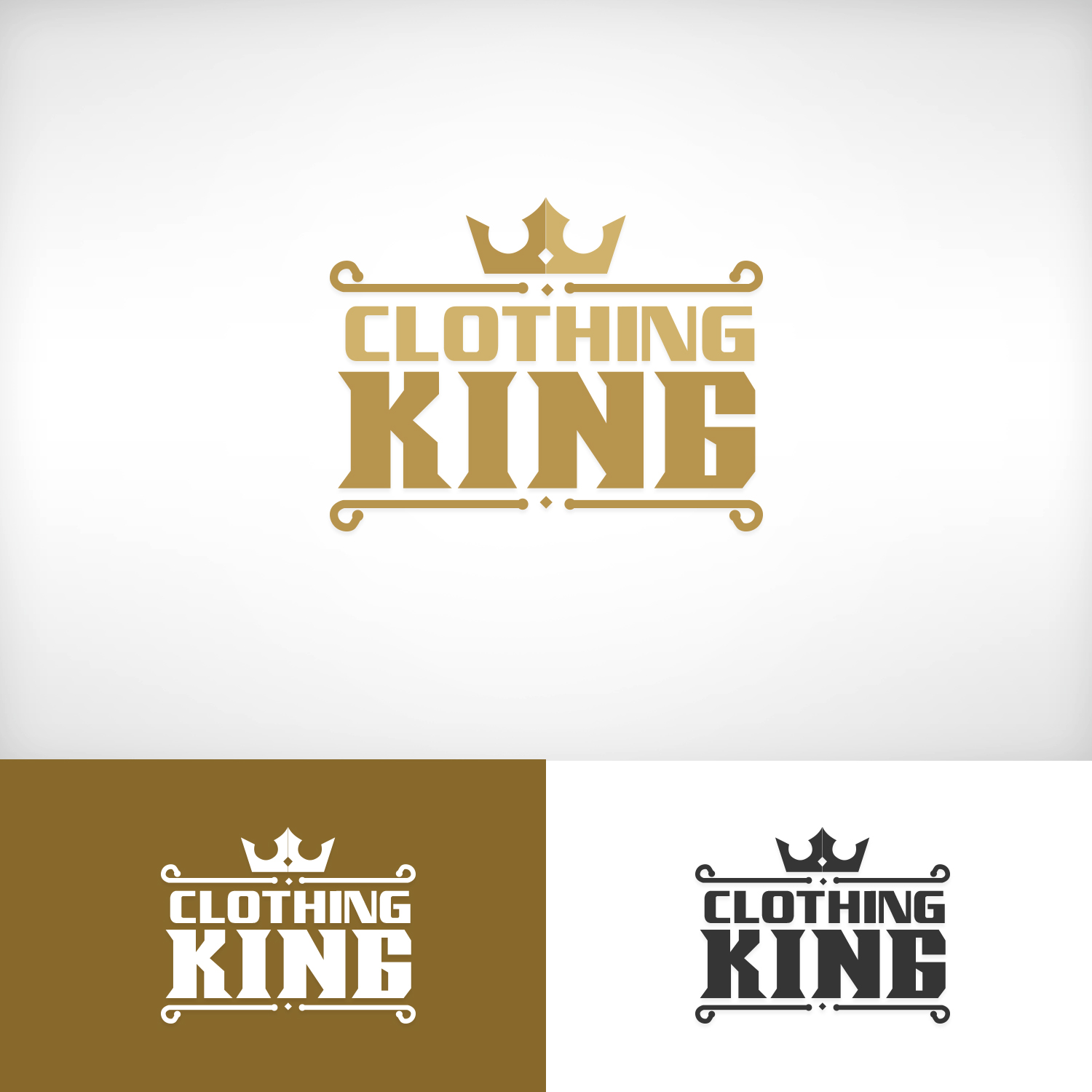 Logo Design by [HP] Henry Panaligan for Clothing Kings  | Design #24358125