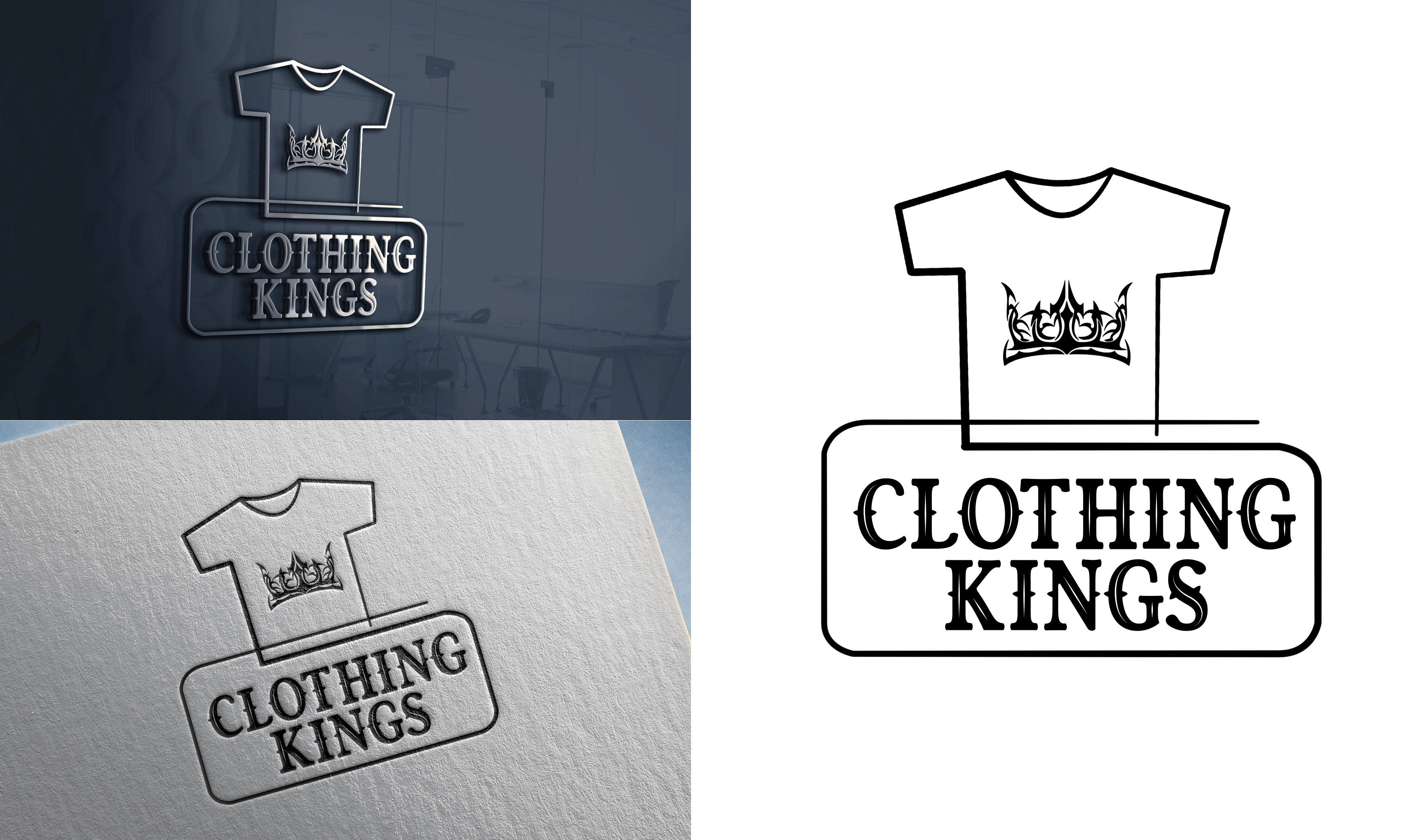 Logo Design by creamz12 for Clothing Kings  | Design #24356226