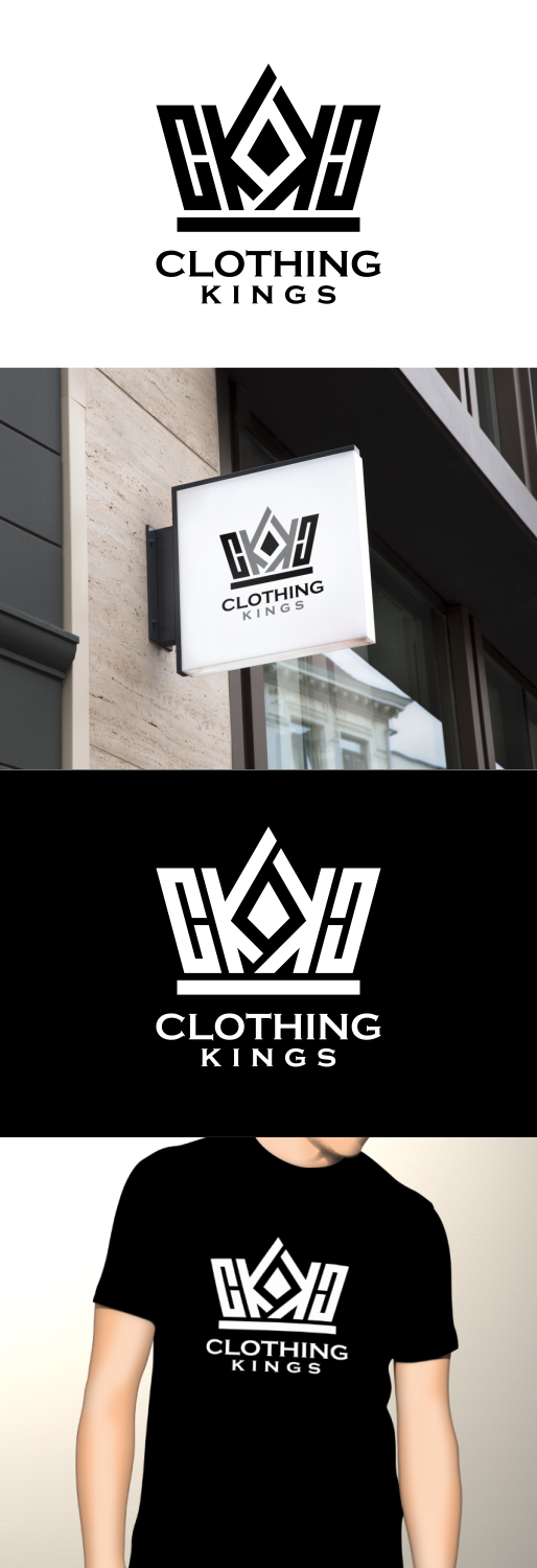 Logo Design by fatiyadesign for Clothing Kings  | Design #24358516