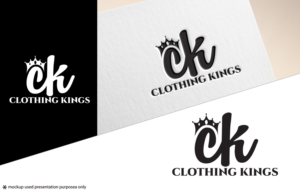Logo Design by Rubia@ for Clothing Kings  | Design: #24356074