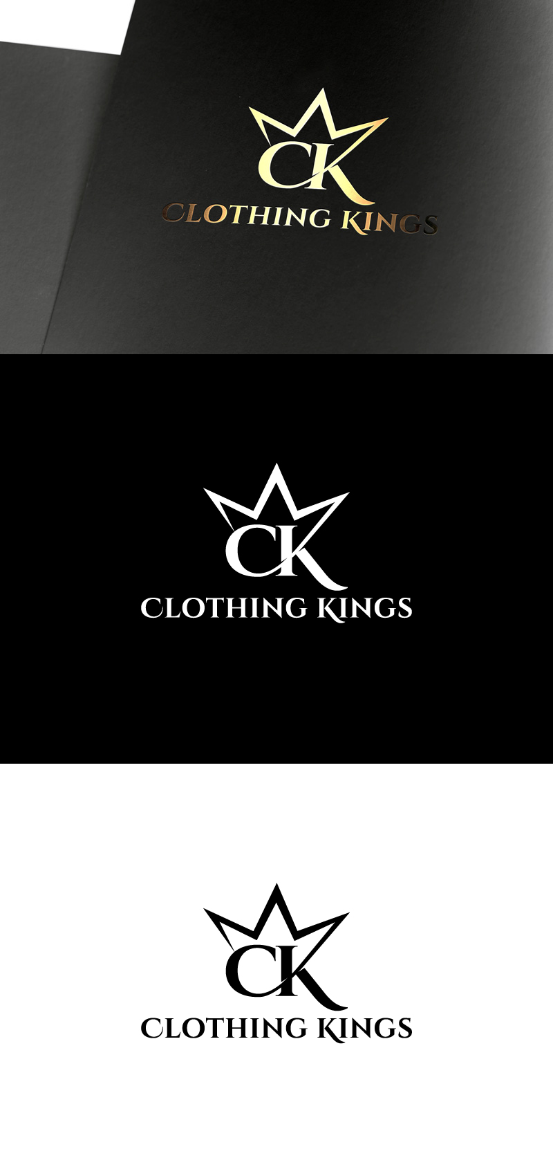 Logo Design by mdrh for Clothing Kings  | Design #24354946