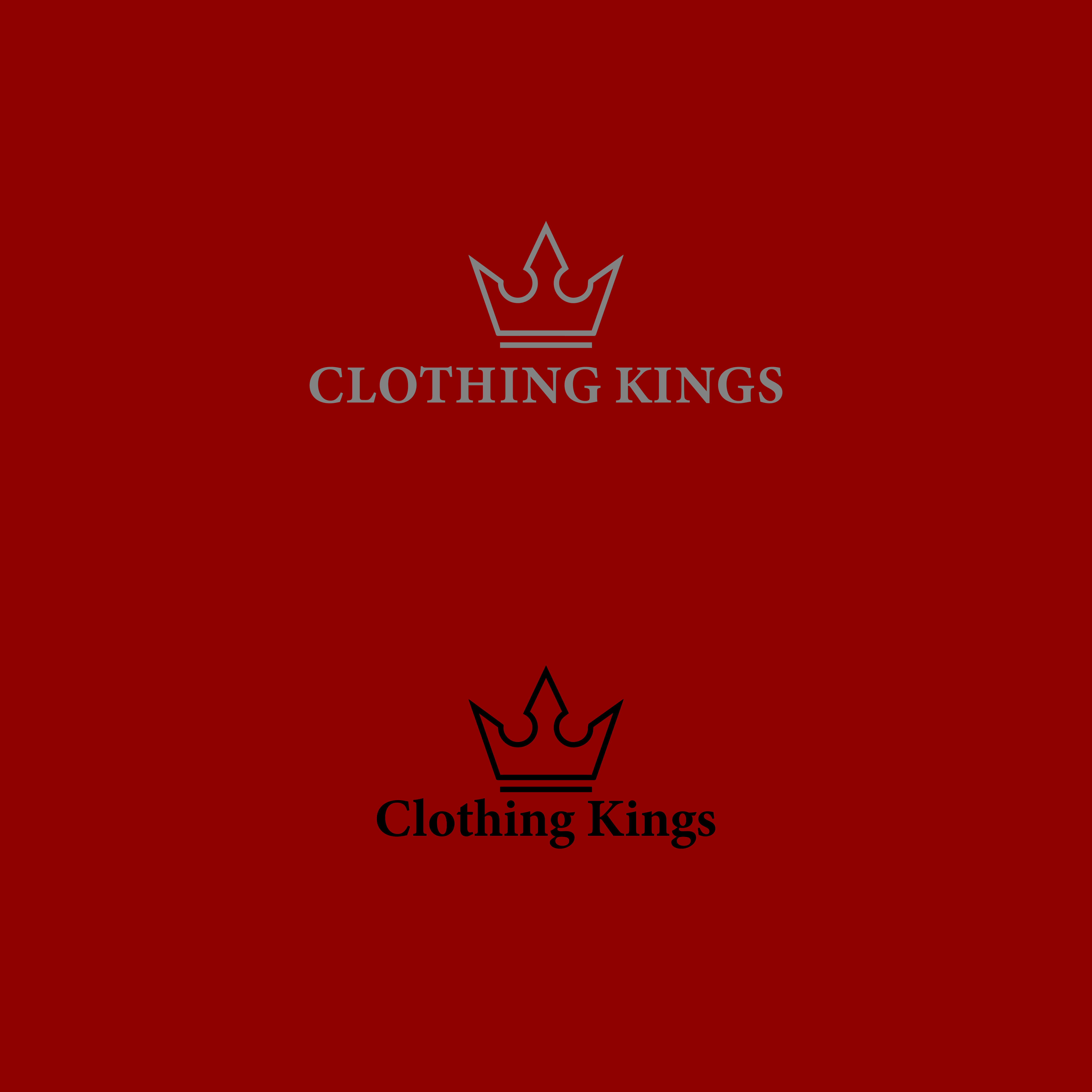 Logo Design by Ekaligraphy for Clothing Kings  | Design #24352211