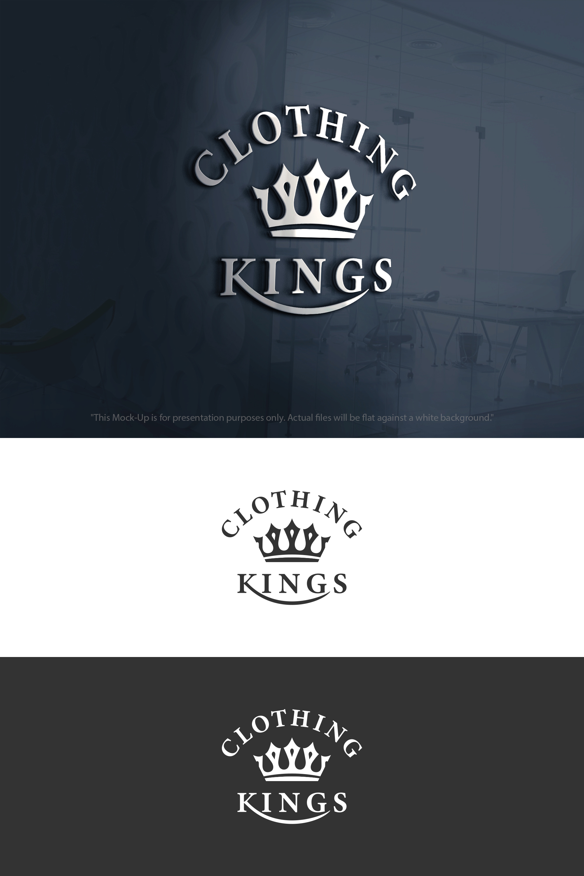 Logo Design by nhpawar for Clothing Kings  | Design #24356918