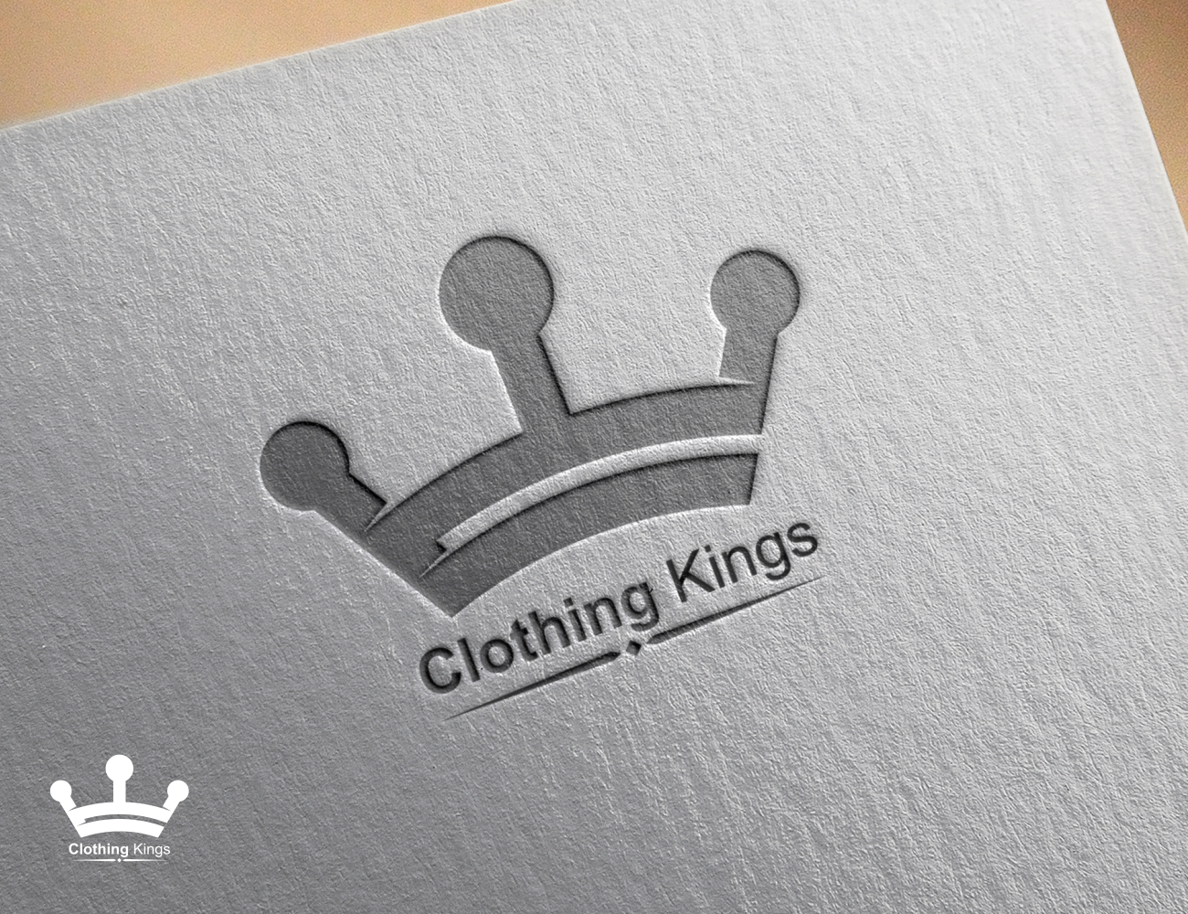 Logo Design by Coretan Montonx for Clothing Kings  | Design #24355977