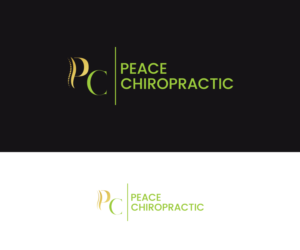 (integrating initials PC and a perhaps a golden spine with / without the full clinic name Peace Chiropractic) | Logo-Design von GoodTimes$$$