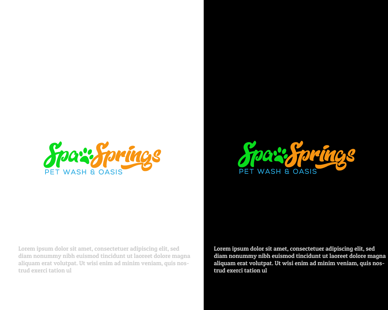 Logo Design by Ak4li™ for Spaw Springs   | Design #24414407