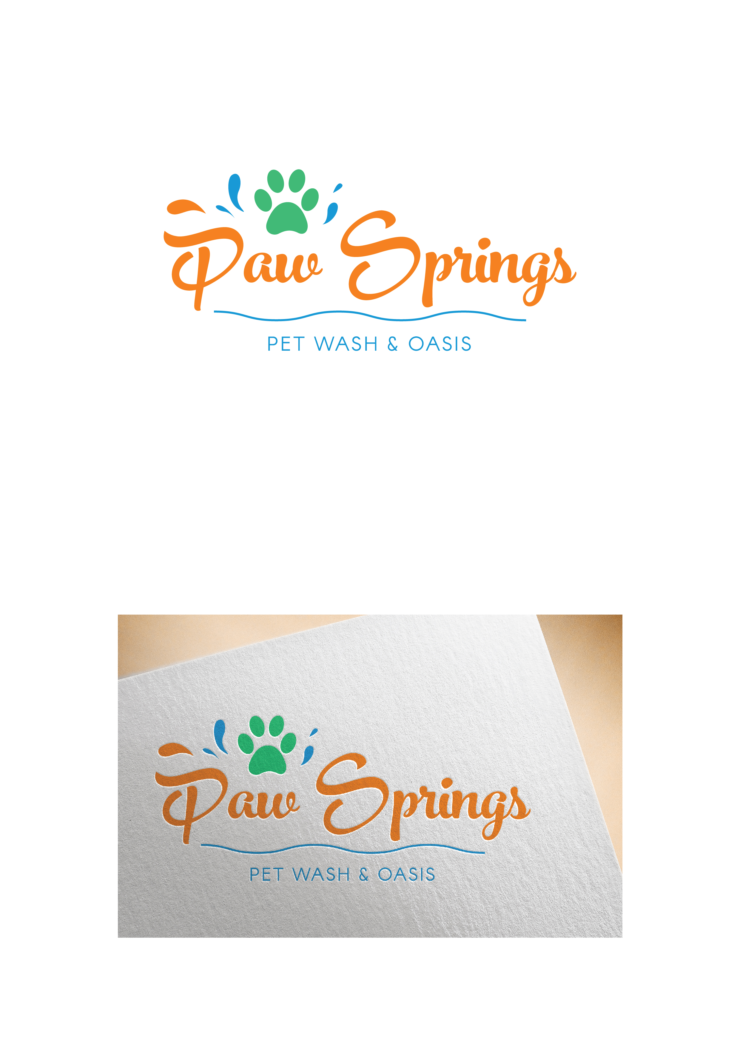 Logo Design by senthilgraphicschennai78 for Spaw Springs   | Design #24423173
