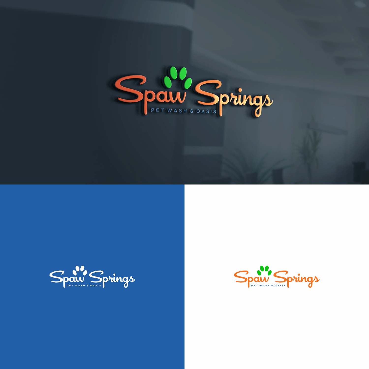 Logo Design by ZiangArt_Studio for Spaw Springs   | Design #24411697