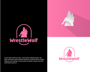 WrestleWolf | Logo Design by Ak4li™