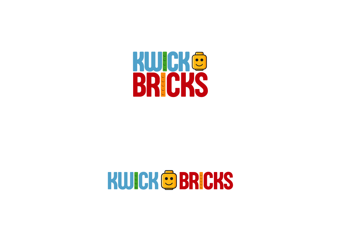 Logo Design by The Marble Peach for KwikBricks | Design #24387275