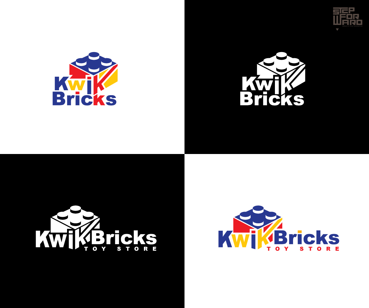 Logo Design by step forward 2 for KwikBricks | Design #24372122