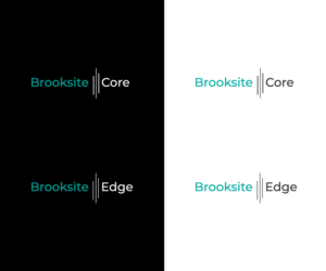 1.  Brooksite Core  and 2. Brooksite Edge | Logo Design by GoodTimes$$$