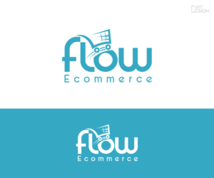 Flow Ecommerce | Diseño de Logo por Dot Design 3