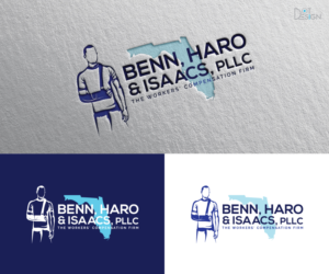 Benn, Haro & Isaacs, PLLC - The Workers' Compensation Firm AND/OR Benn Haro & Isaac, PLLC - The Work Injury Firm | Logo Design by Dot Design 3
