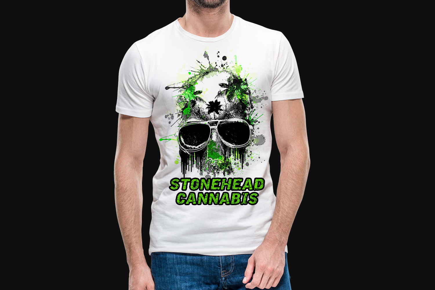T-shirt Design by TGDesigns for Stone Head Cannabis | Design #24421699