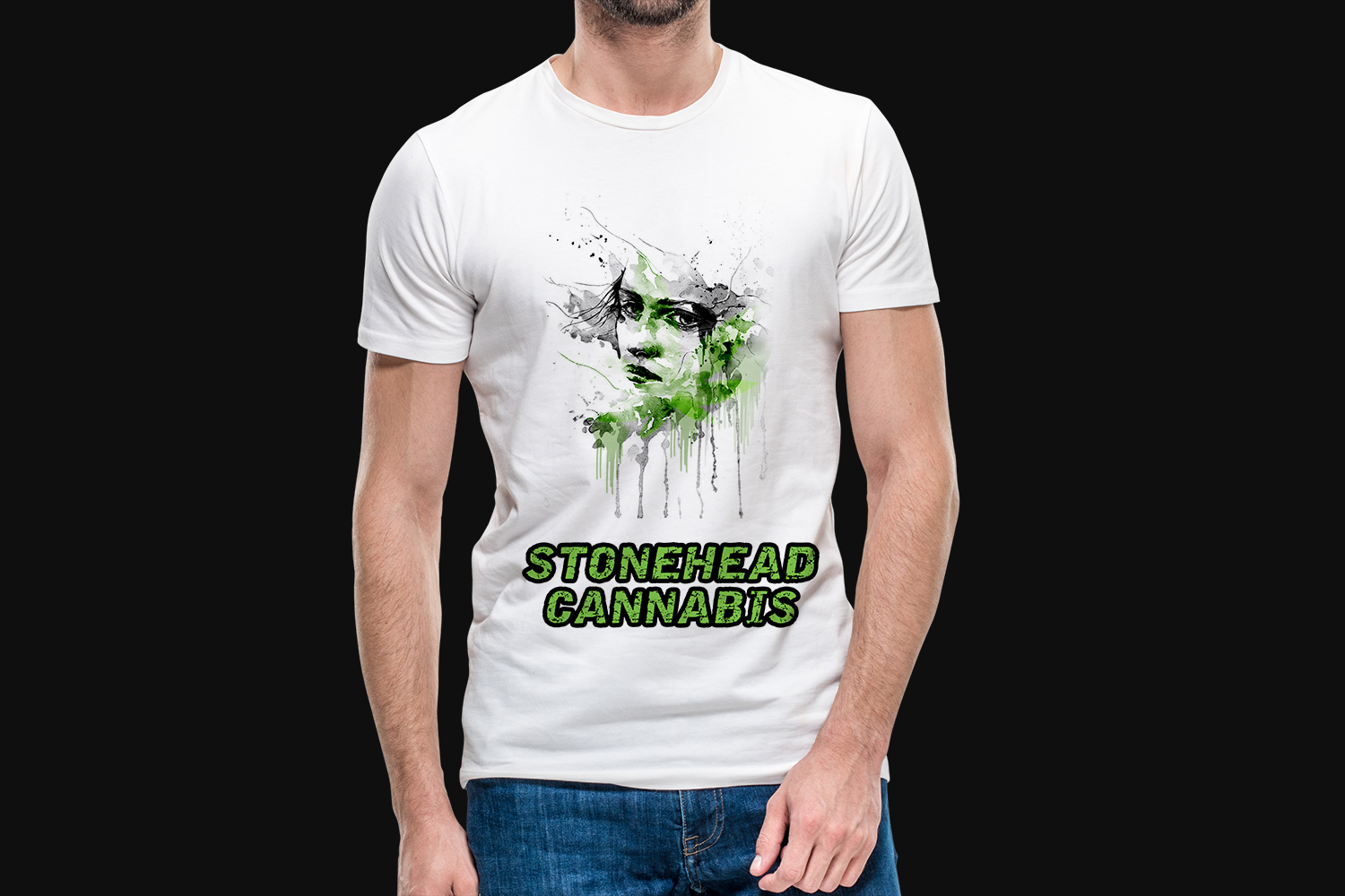 T-shirt Design by TGDesigns for Stone Head Cannabis | Design #24486006