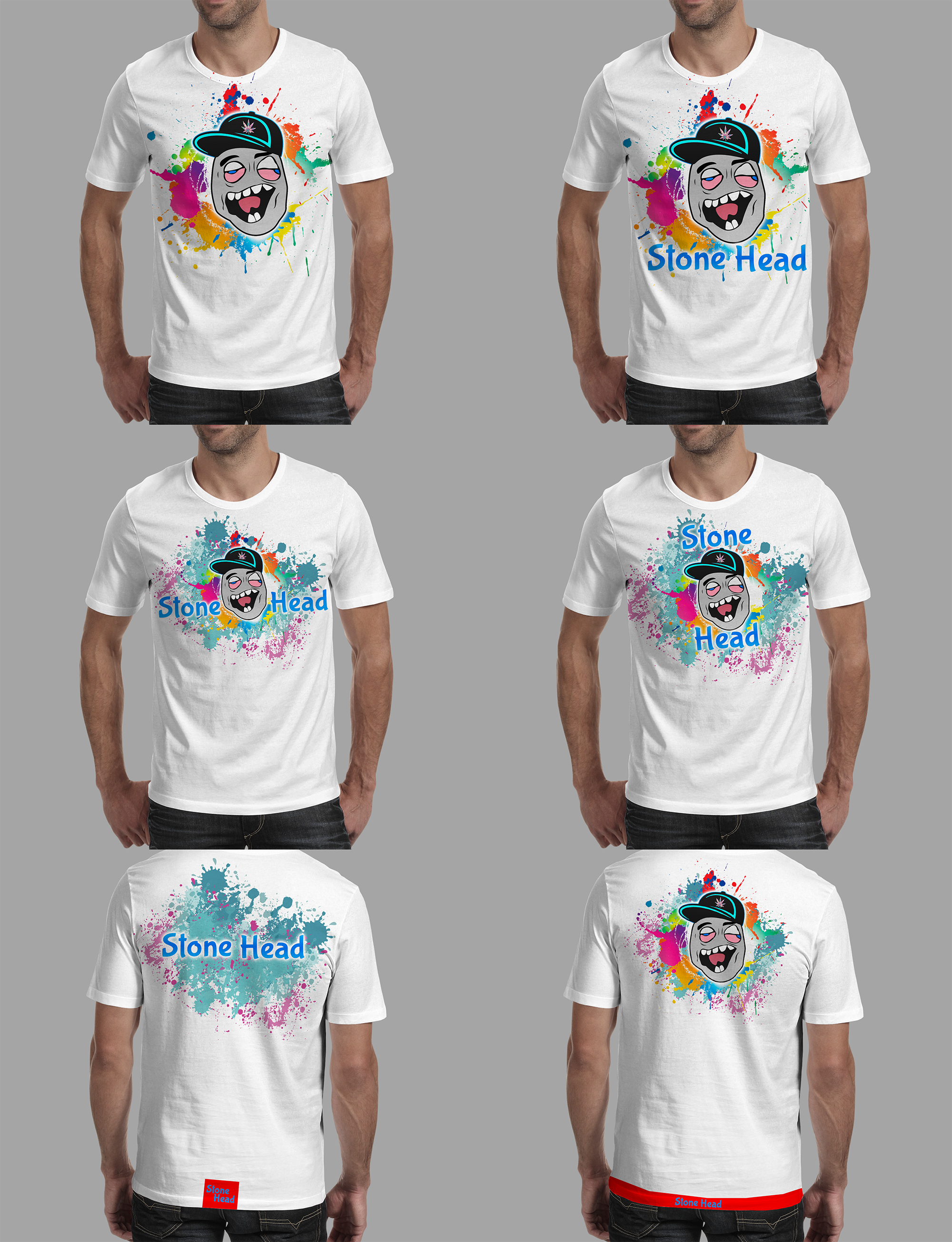 Design de T-shirt par SamyPhotoshop pour Stone Head Cannabis | Design #24418669