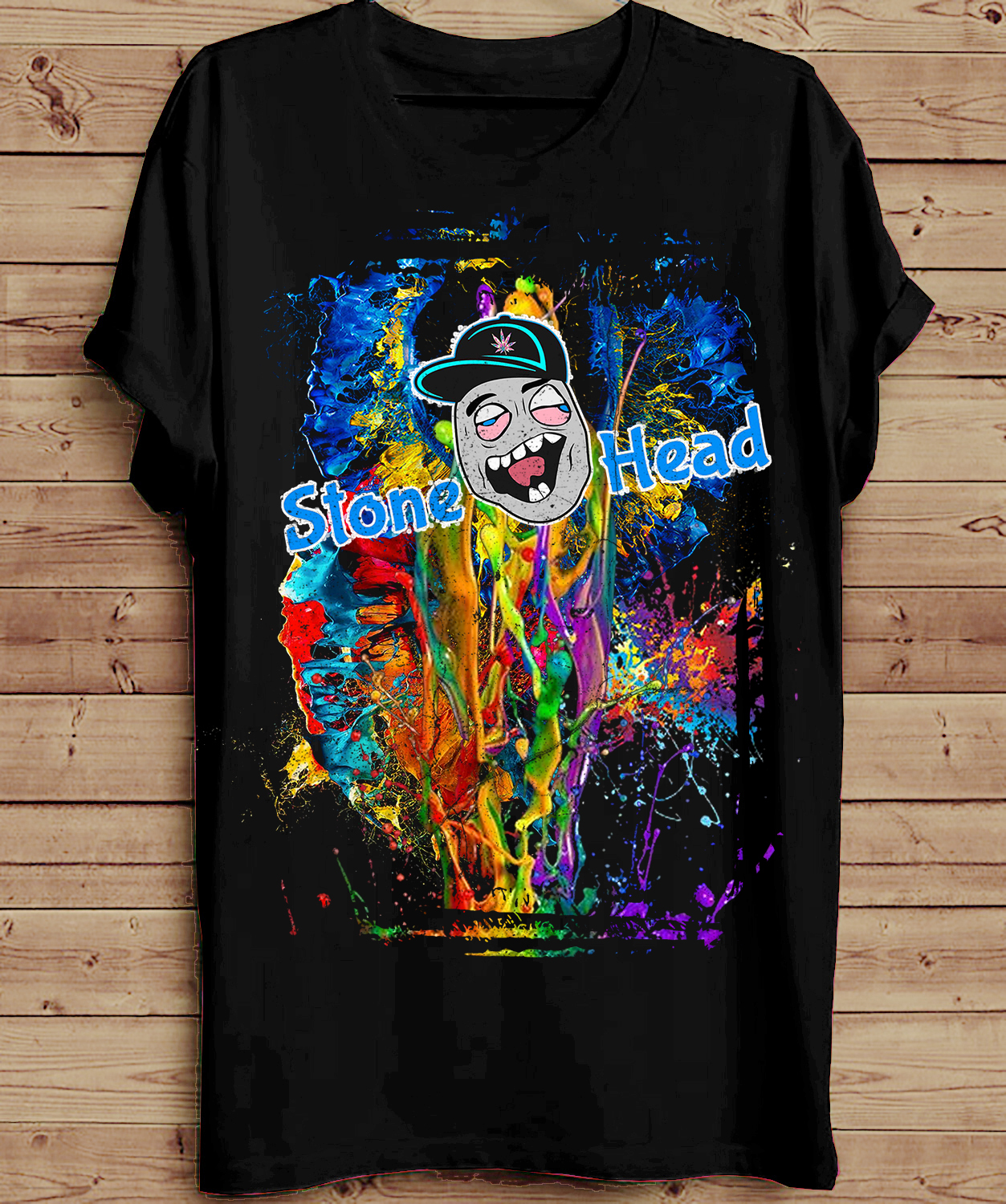 T-Shirt-Design von creative gravity für Stone Head Cannabis | Design #24421893