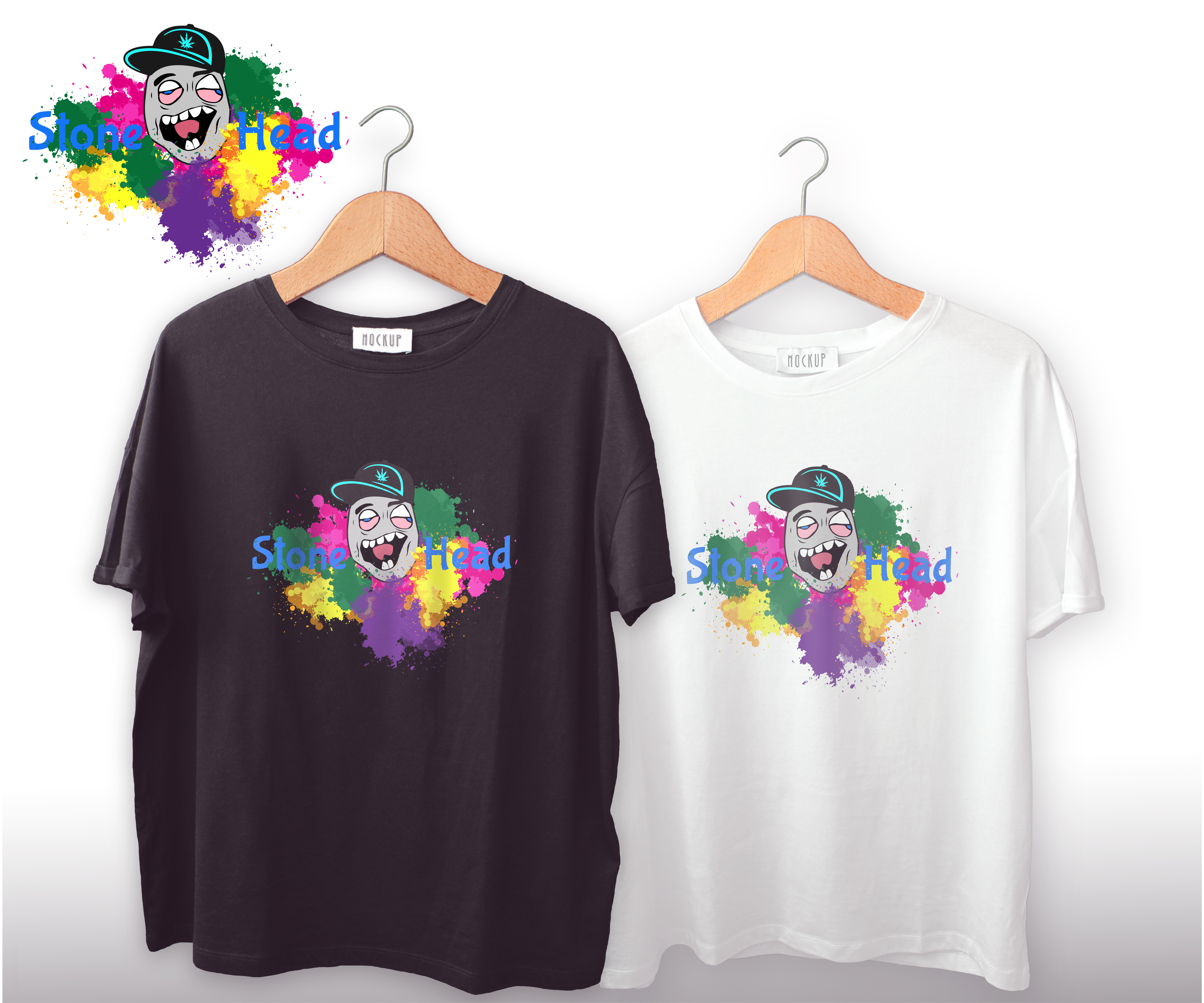 T-shirt Design by saekarepe for Stone Head Cannabis | Design #24417656