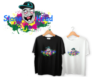 T-shirt Design by saekarepe for Stone Head Cannabis | Design: #24423399