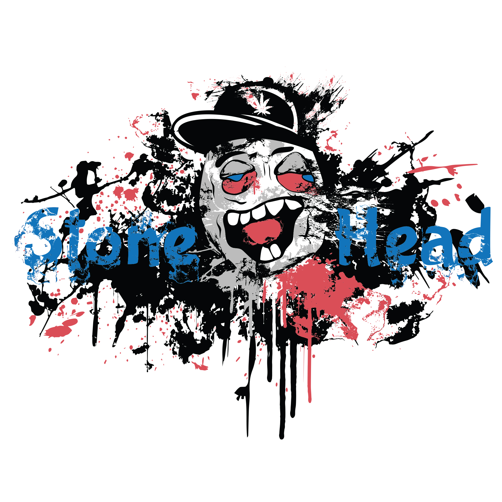 T-shirt Design by itarahma for Stone Head Cannabis | Design #24414848