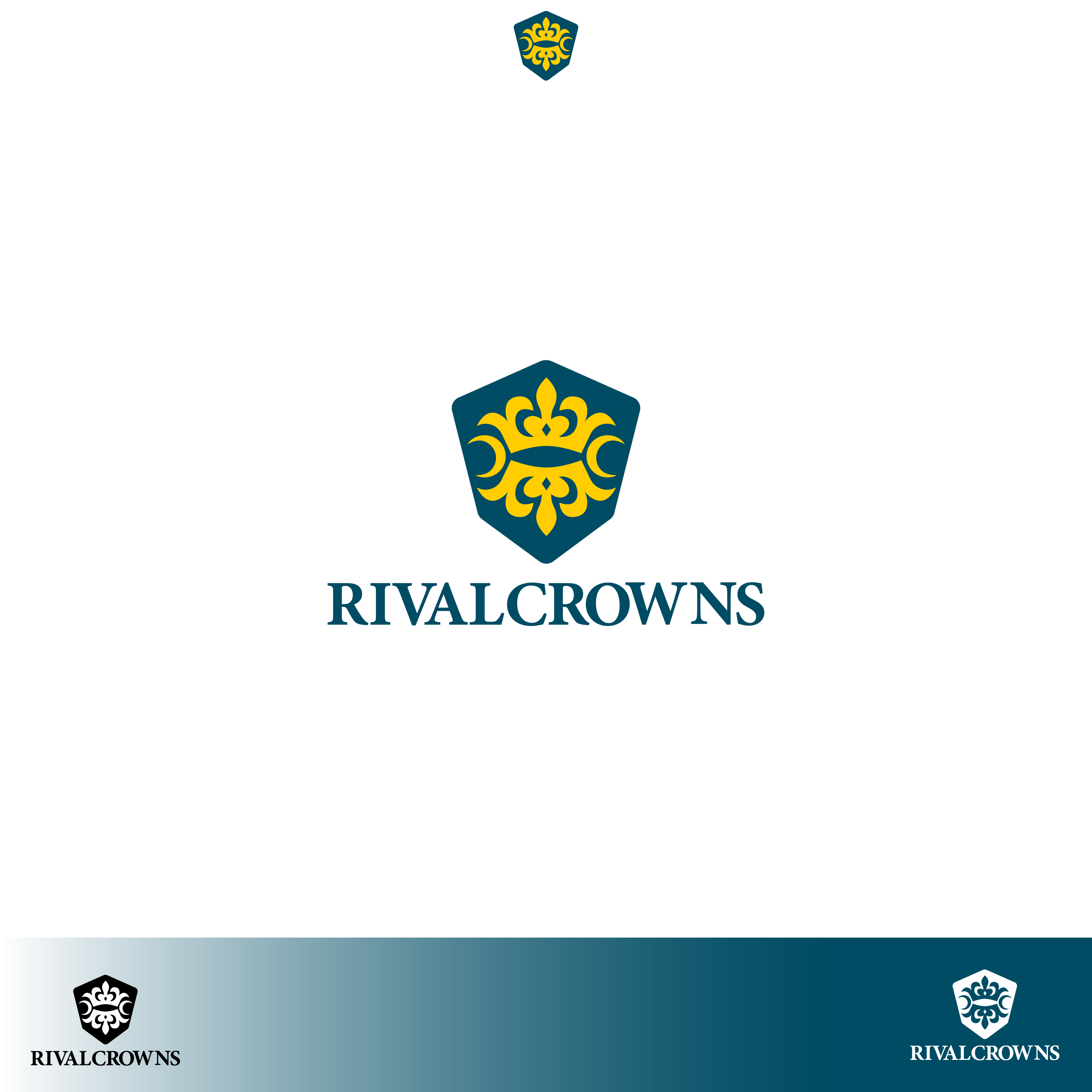 Logo Design by Ekaligraphy for RIVAL CROWN  | Design #24368777