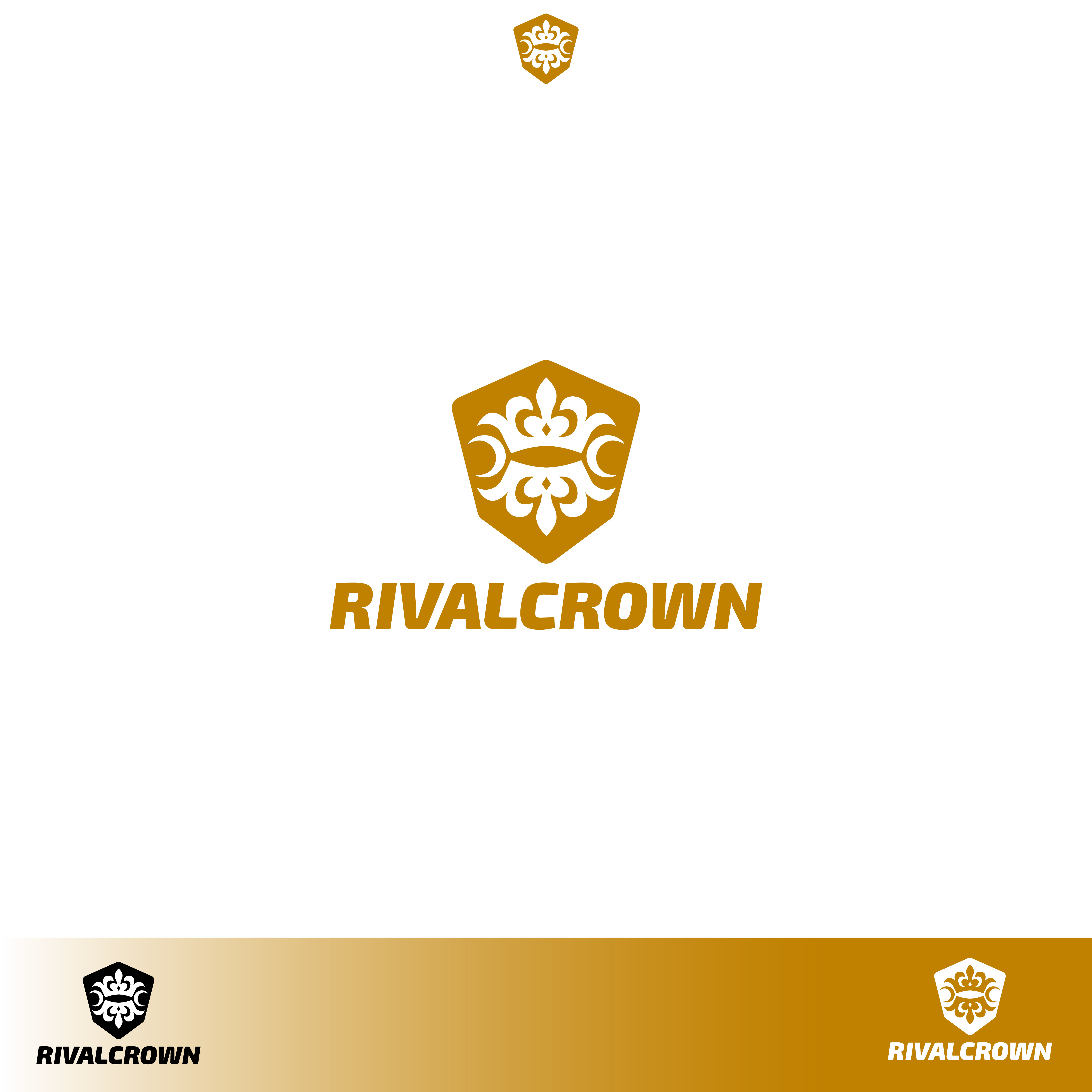 Logo Design by Ekaligraphy for RIVAL CROWN  | Design #24368925