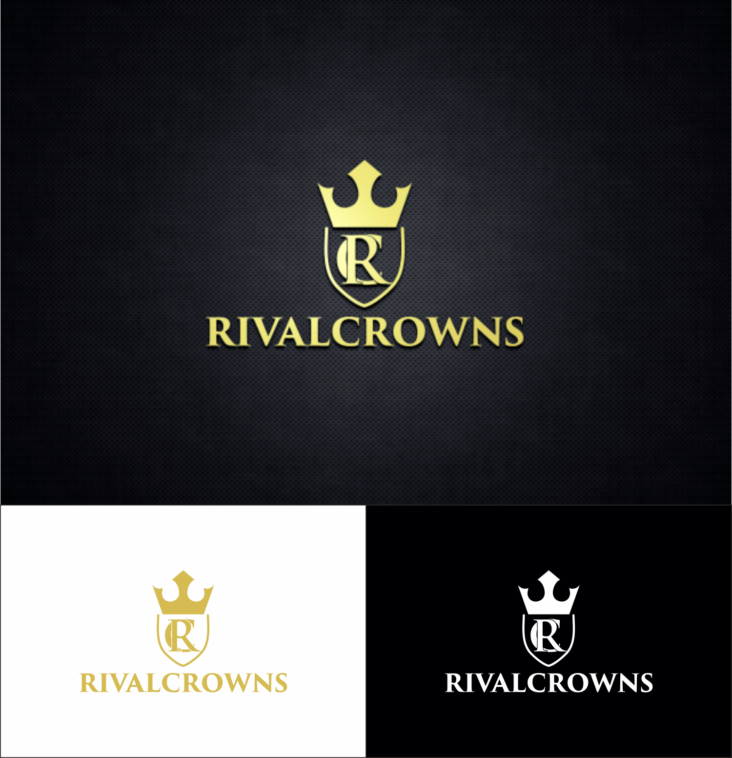 Logo Design by DarmoRebi for RIVAL CROWN  | Design #24368515